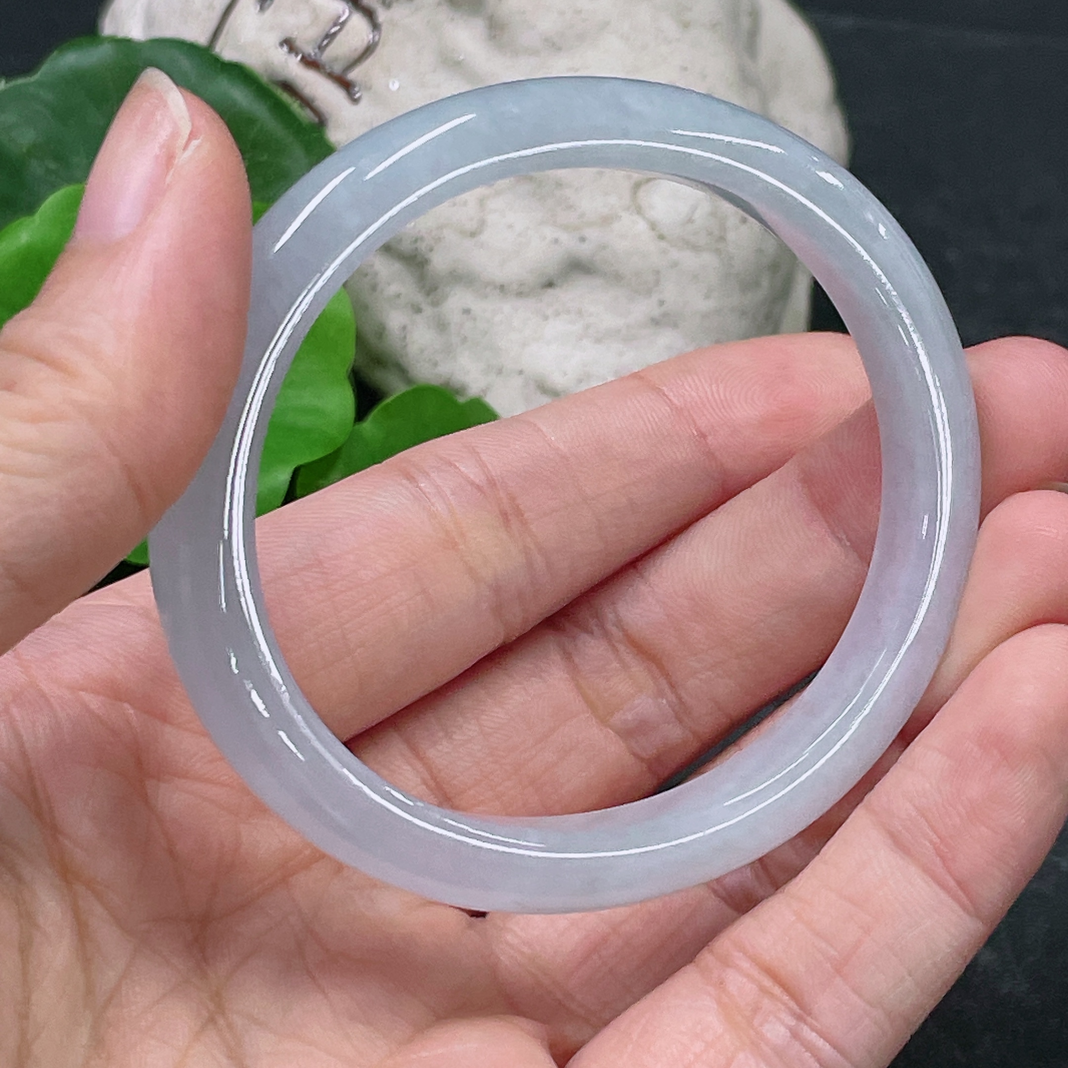 F32748198 Jadeite Noble Consort Bracelet Total weight about 25.65g Size 55.2/Short diameter 49