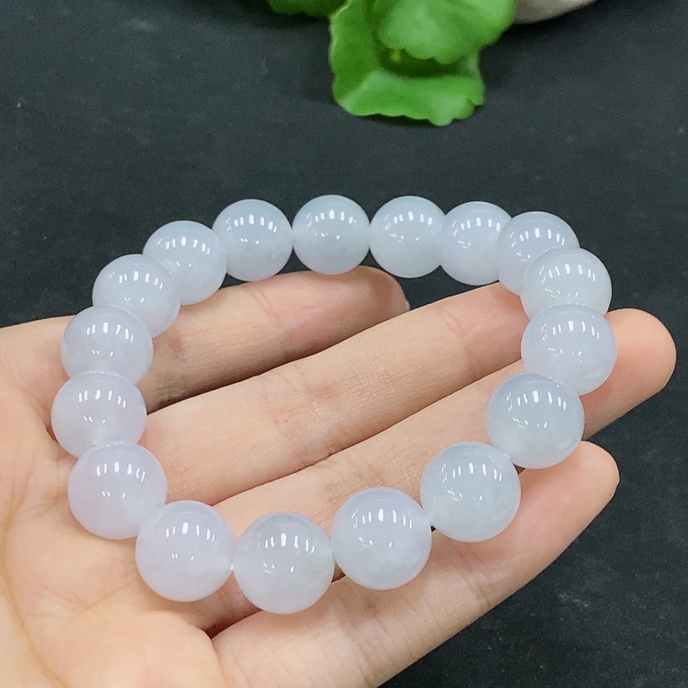 F31605290 Jadeite Bracelet approx. 12mm, total weight approx. 51.76g