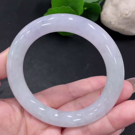 F32709143 Jadeite Round Bangle Total Weight Approx.68.7g Size 57