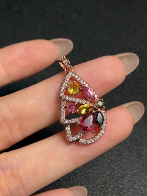 C31620463 Tourmaline Pendant Non-Gold Total Weight Approx. 3.82g