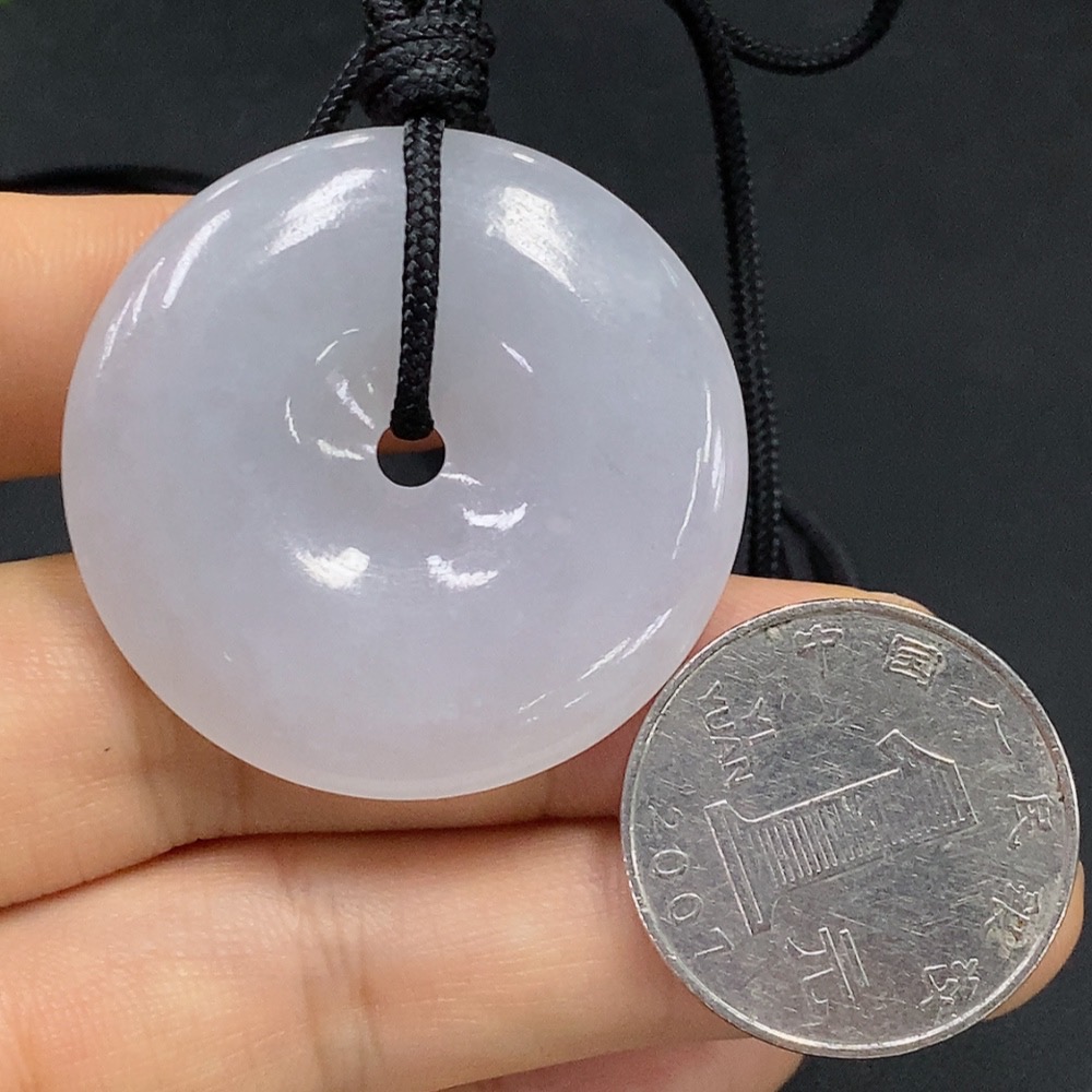 F19118995 Jadeite Peace Pendant Total Weight 21.727g