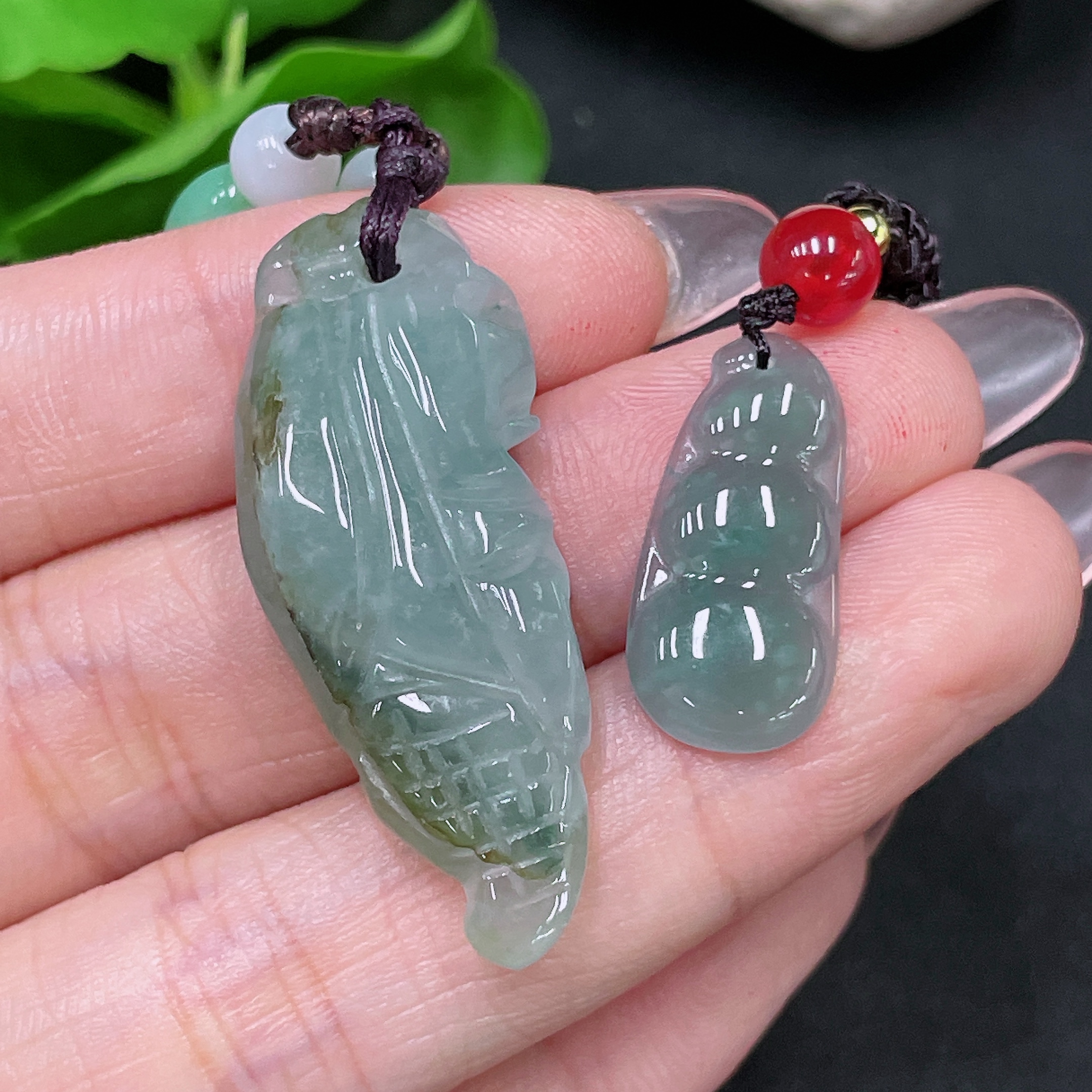 F34959252 Jadeite Pendants Sell as a Lot (Beads Non-A)