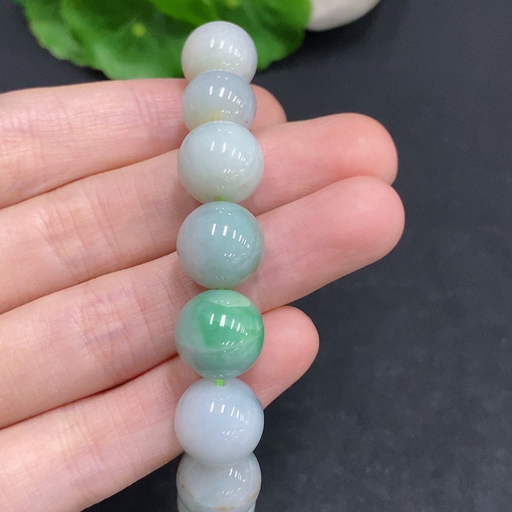 F33831088 Jadeite Bracelet Total Weight Approx. 51.6g Size 12.1mm