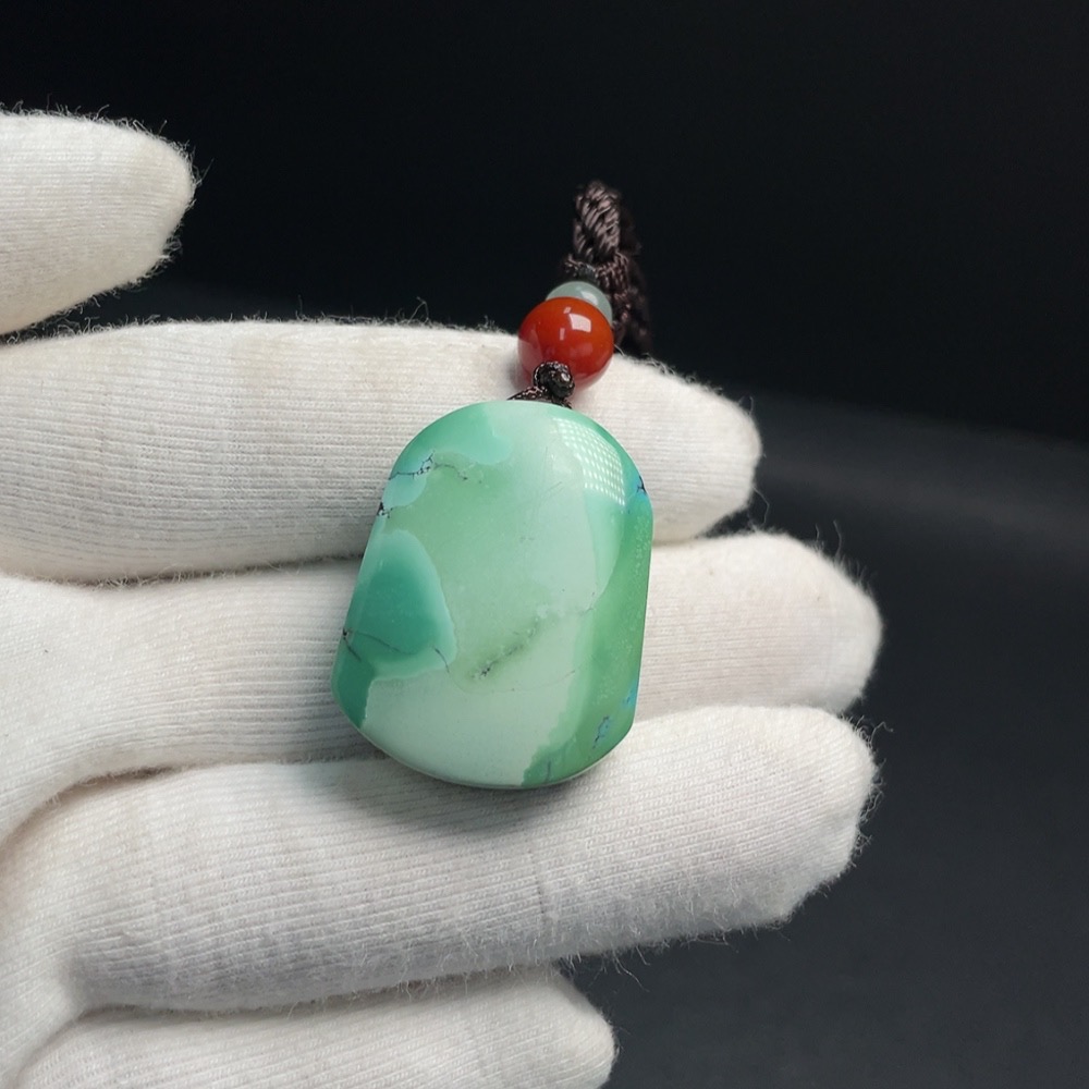 C29340597 Turquoise Pendant (Total weight including rope: approx. 18.92g)