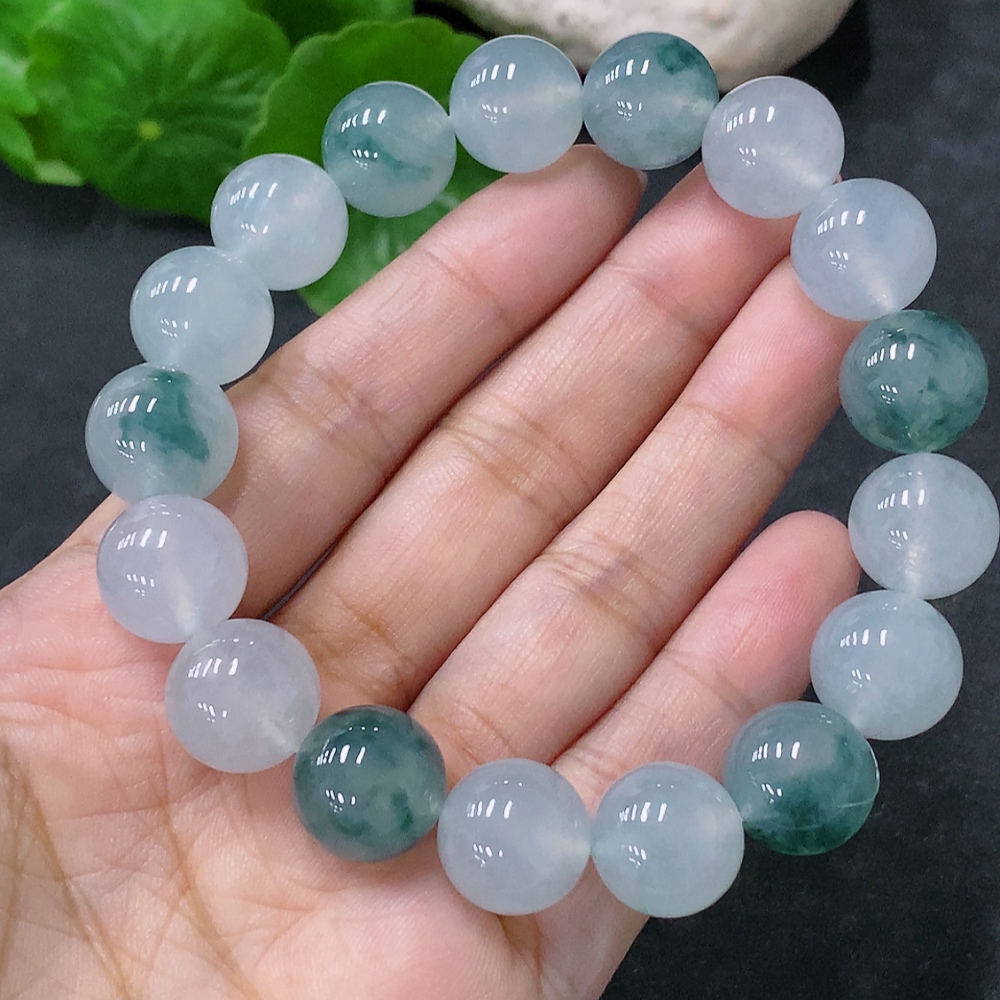 F34954996 Jadeite Bracelet, Approx. 12.5mm, Total Weight Approx. 57.37g