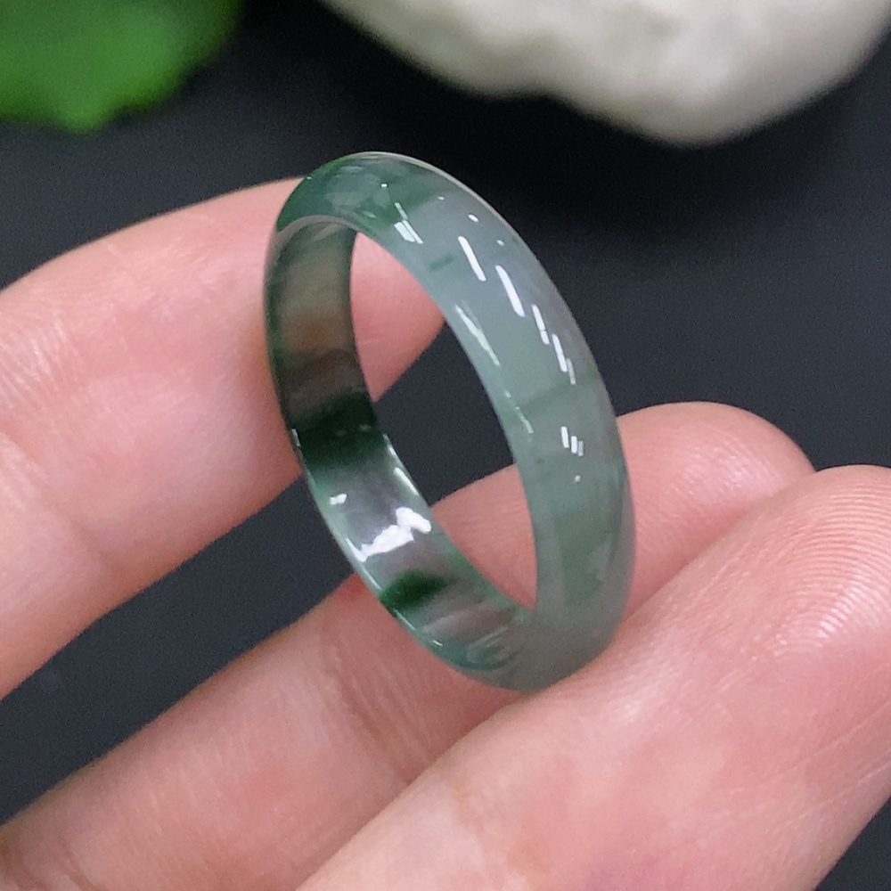 F35107148 Jadeite Ring Size 23 Total Weight Approx. 1.8g