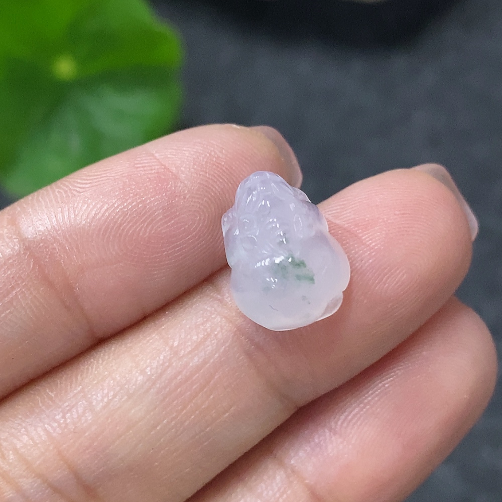 F34998199 Jadeite Inlay Total Weight Approx. 1.3g