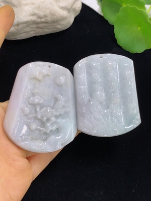 F46565939 翡翠挂件一手走