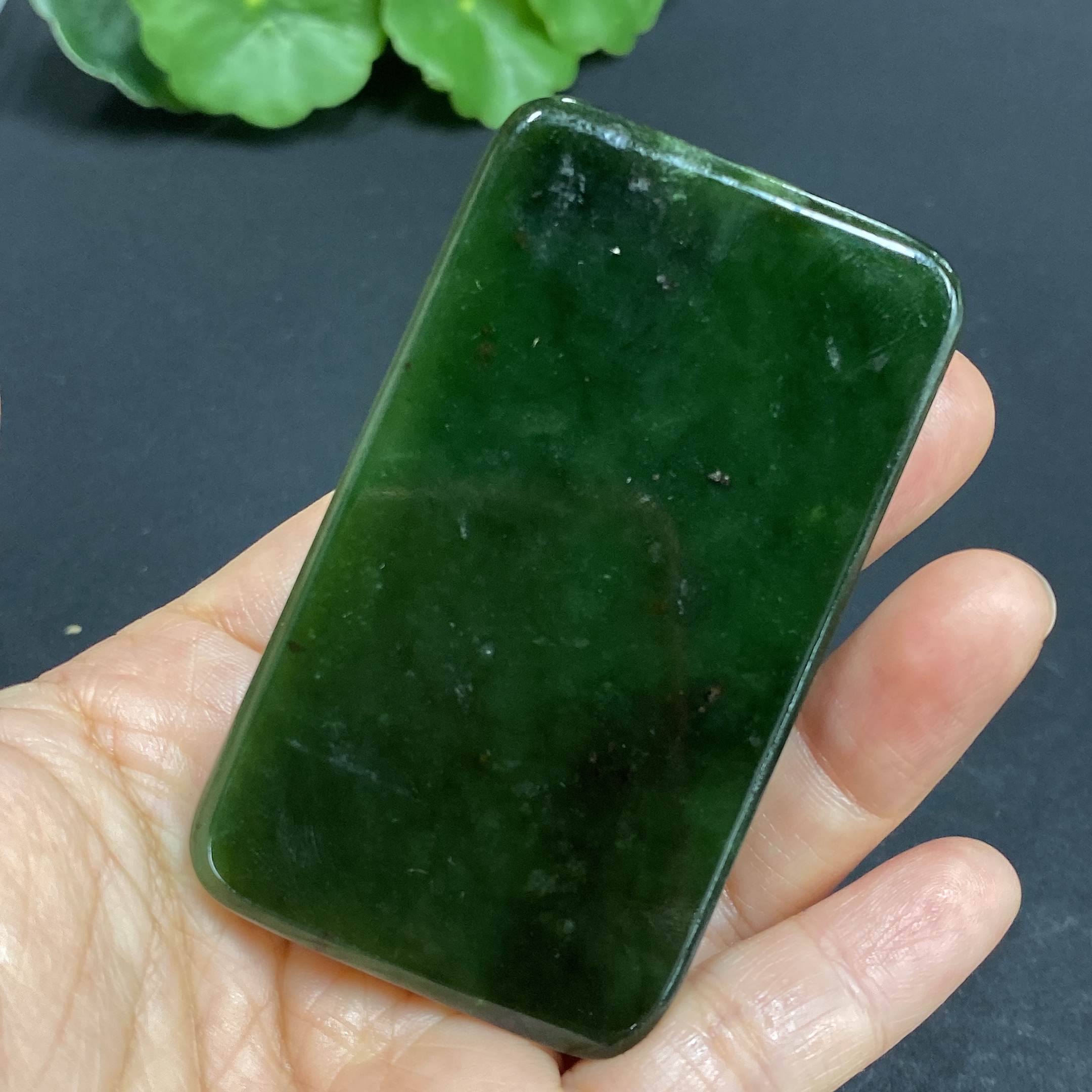 H28282070 Hetian Jade Pendant Guanyin Total Weight Approx. 88.4g