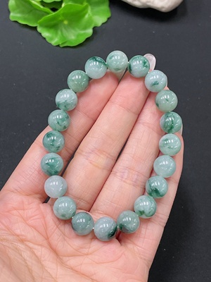 F35159281 Jadeite Bracelet Total Weight Approx. 31.4g Size About 9.8mm