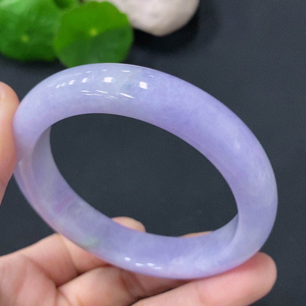 F30524382 Jadeite Round Bracelet Size 54mm Total Weight Approx. 54.94g