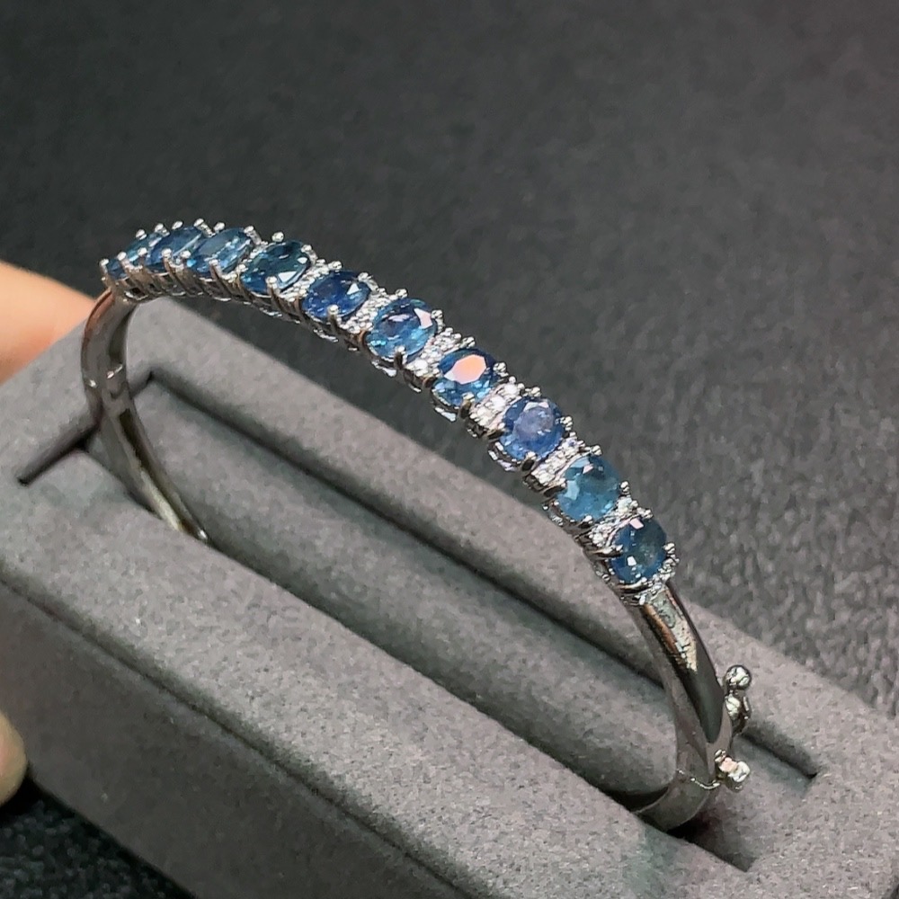 C34950669 Sapphire Bracelet Non-Gold Total Weight Approx. 9.13g