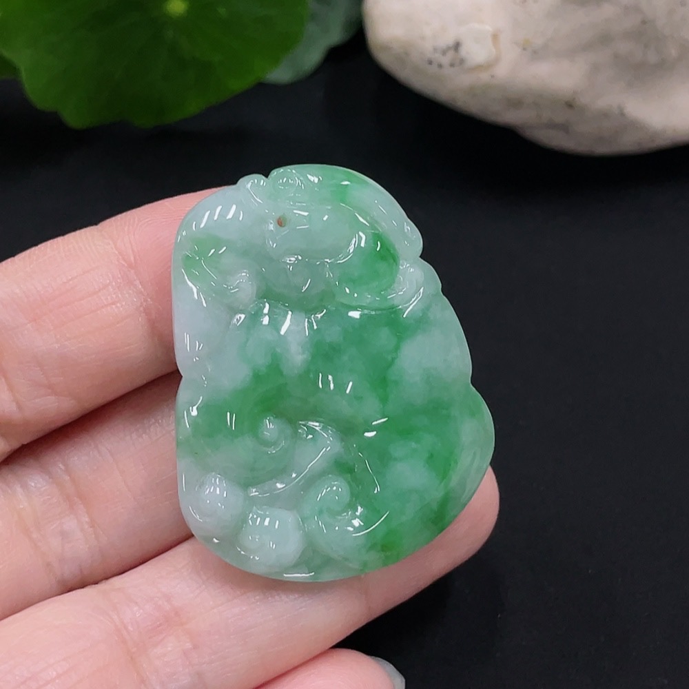 F31675451 JadeiteRuyi Pendant, Total Weight Approx. 12.5g