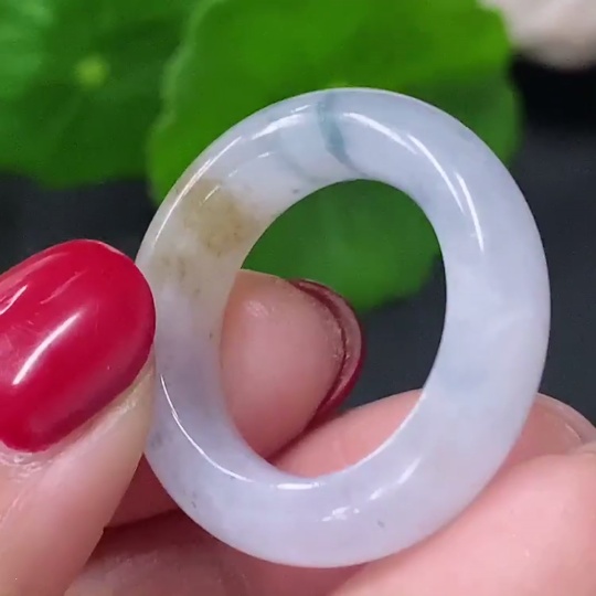 F26942389 Jadeite Ring Size 13 Total Weight Approx. 5.54g