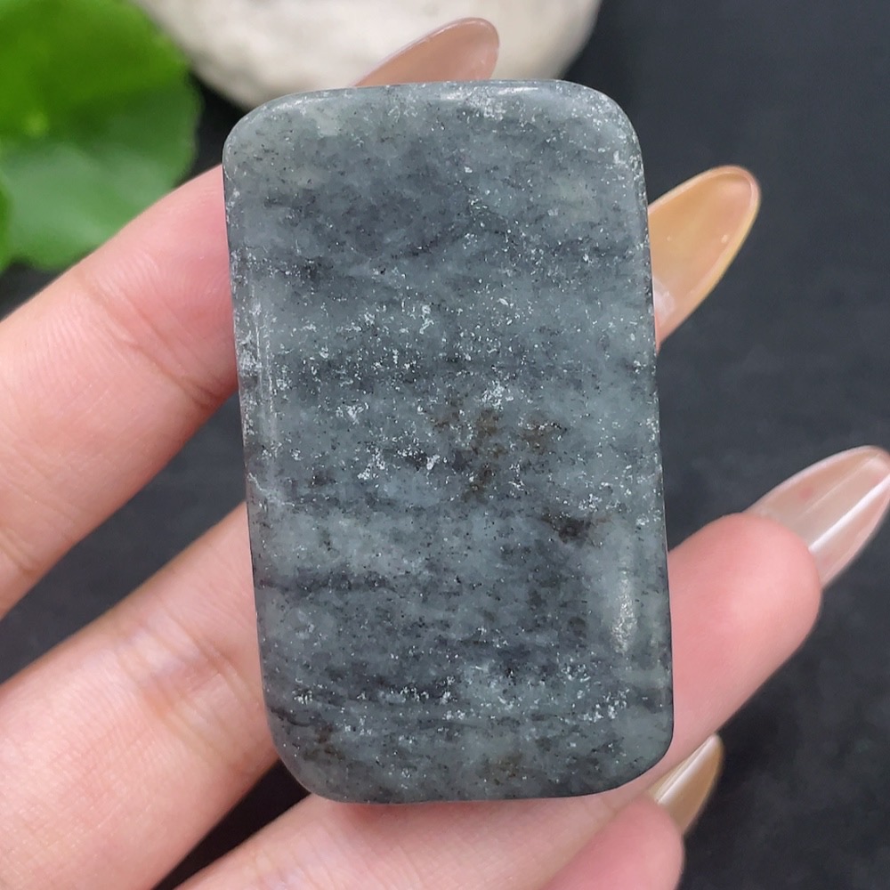 H32705689 Hetian Jade Pendant Plain Pendant Total Weight About 45.2g