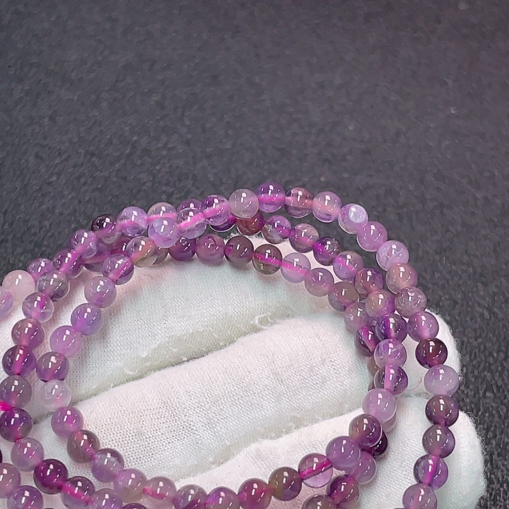 C33850812 Crystal Beaded Strand Total Weight Approx. 17.12g Size About 4.6mm