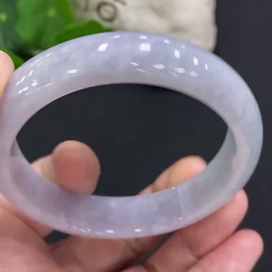 F34070515 Jadeite Round Bangle Size 59.3 Total Weight Approx. 61.5g