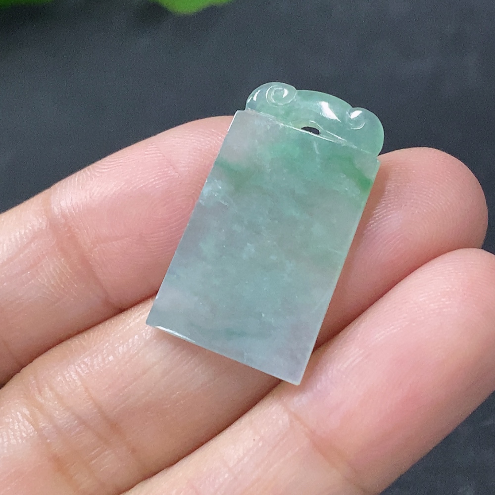 F31614324 Jadeite Pendant Total Weight Approx. 1.83g