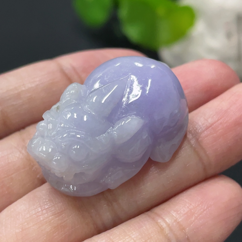 F34978757 Jadeite Pixiu Pendant Total Weight Approx.18g
