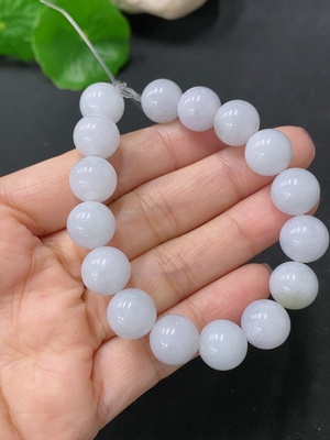 F35116362 Jadeite Bracelet Approx. 10.5mm Total Weight Approx. 30.79g