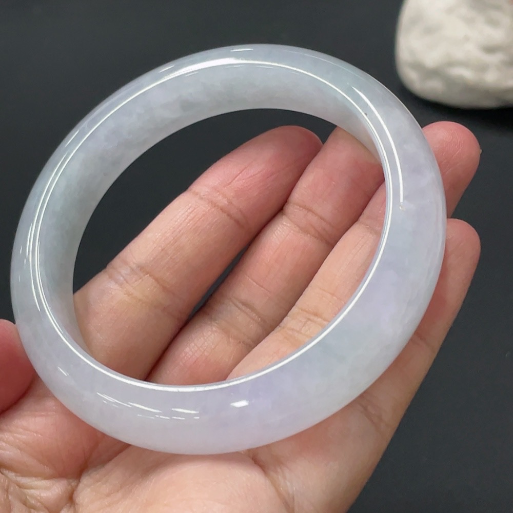 F28259928 Jadeite Regular Round Bracelet Size 57.8 Total Weight Approx. 60.6g