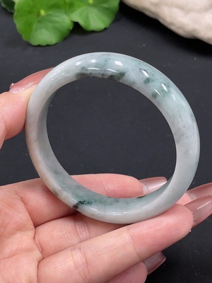 F27115310 Jadeite Regular Bangle, Inner Diameter 53.8, Total Weight Approx. 43.48g