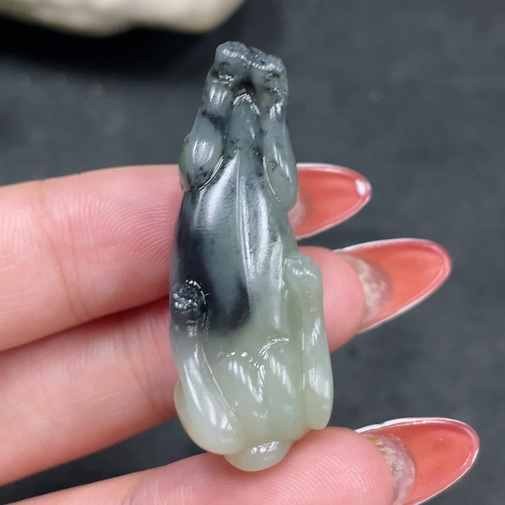 H34961187 Hetian Jade Pendant - Prosperity, Total Weight Approx. 10.7g