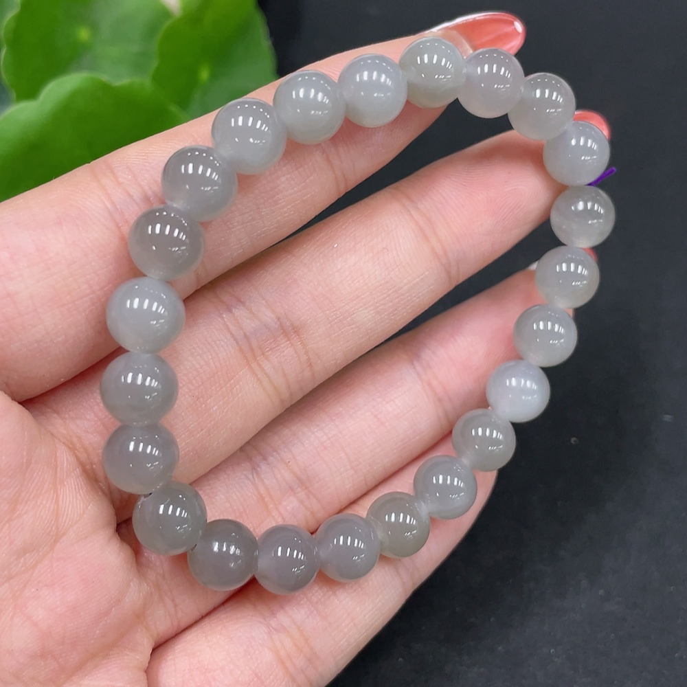 H34027497 Hetian Jade Bracelet, Approx. 7.8mm, Total Weight Approx. 16.8g