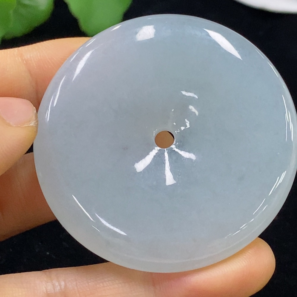 F35133974 Jadeite Safety Buckle Pendant, Total Weight Approx. 52.59g