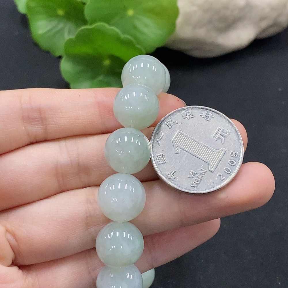 F34996798 Jadeite Bracelet Approx. 12.3mm Total Weight Approx. 51.84g