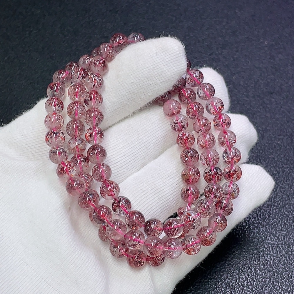 C31618467 Crystal Bead Strand approx. 6.2mm Total Weight approx. 30.68g