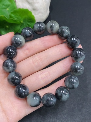 F34060117 Jadeite Bracelet Total Weight Approx.75.1g Size 13.7mm