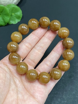 H34970537 Hetian Jade Bracelet, about 13.8mm, total weight about 64g