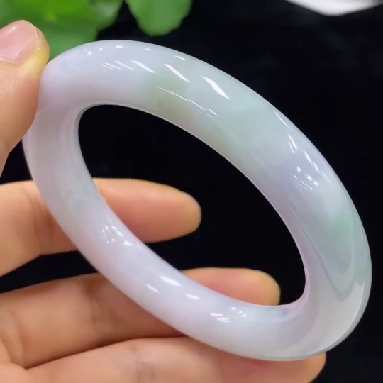 F34974491 Jadeite Round Bangle Size 57.5 Total Weight Approx. 79.17g