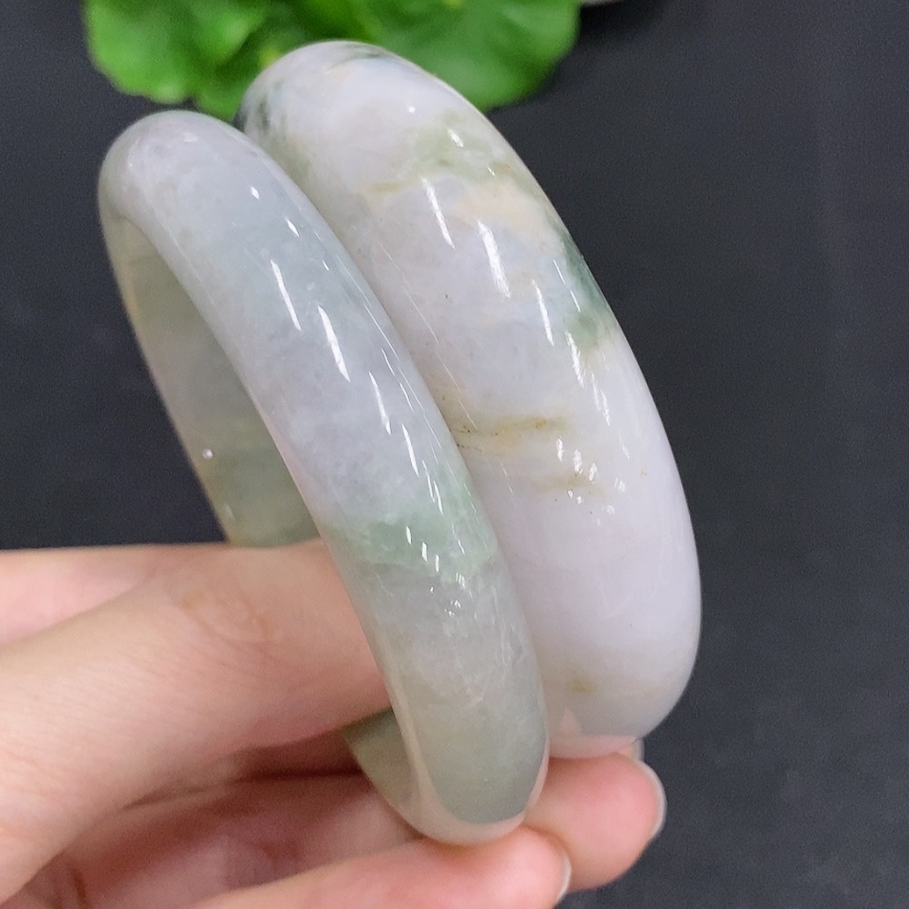 F30489950 Jadeite Bangle Sell as a Lot Size 53.5/54
