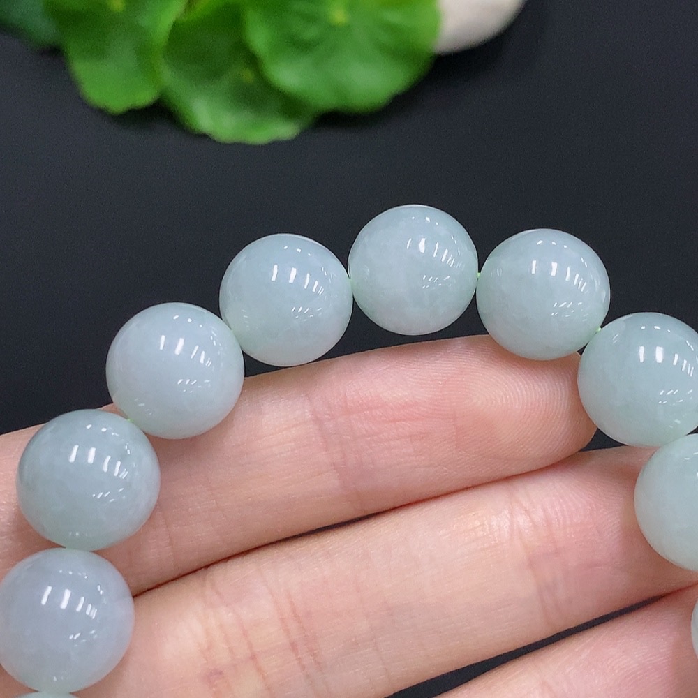 F30543440 Jadeite Bracelet Approx.11.8mm Total Weight Approx.47.6g