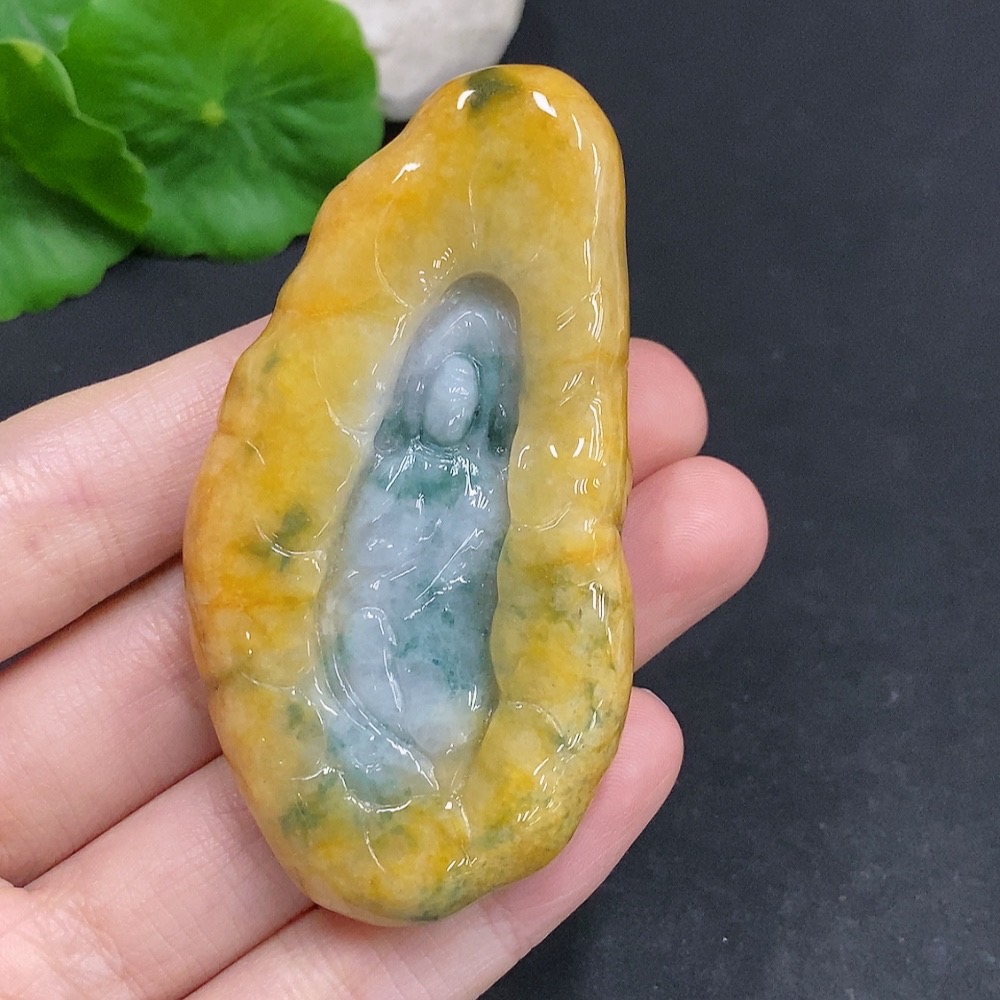 F33907704 yellow color origin undetermined