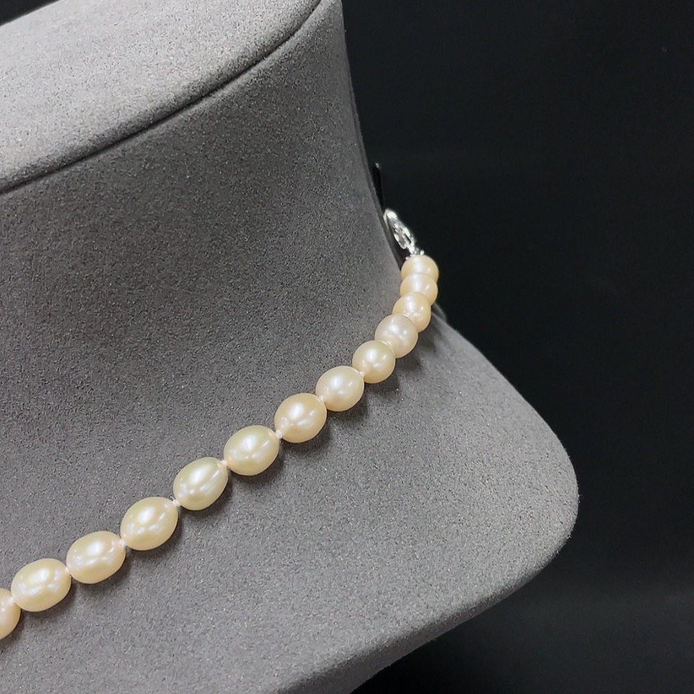C33891539 Pearl Beaded Necklace Non-Gold Total Weight Approx. 35.17g Carat 7.7mm