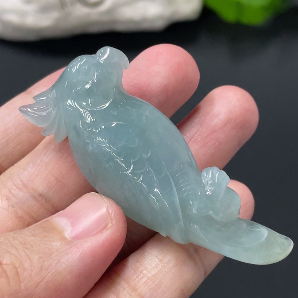 F28260232 Jadeite Heroic and Resourceful Pendant