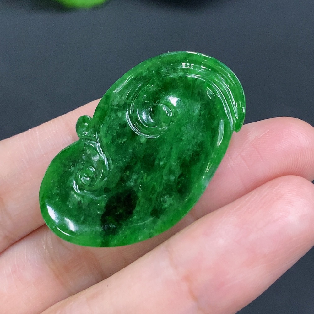 F24812459 JadeiteRuyi Pendant, Total Weight Approx. 4.2g