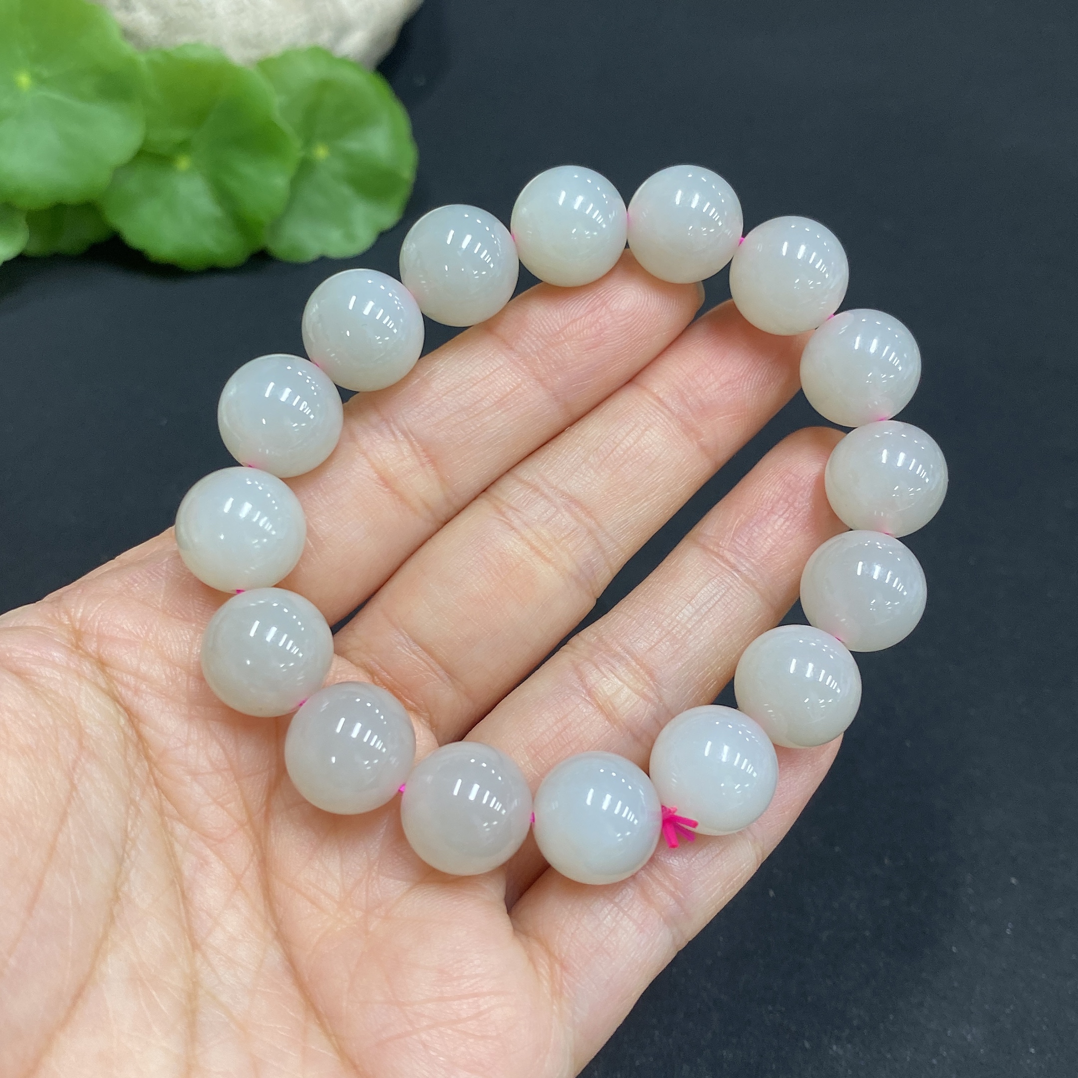 H34015551 Hetian Jade Bracelet, Approx. 11.6mm, Total Weight Approx. 41.9g