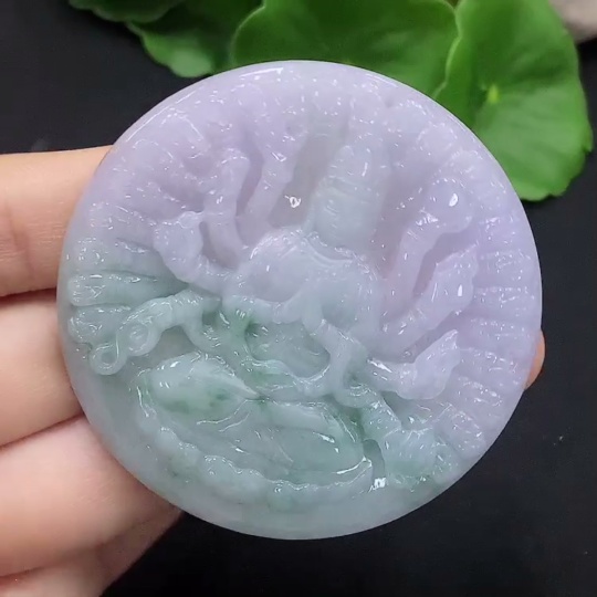 F29377304 Jadeite Thousand-Hand Guanyin Pendant