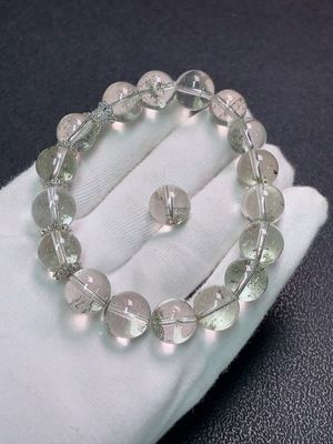C33869447 Crystal Bracelet + Single Bead Non-Gold Total Weight Approx. 39.55g Size 10.9mm Sell as a Lot