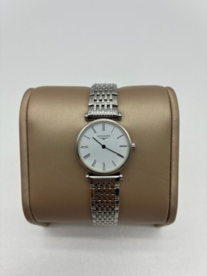 S43097692 9.0新 浪琴Longines 嘉岚系列石英女表 整表划痕磕碰 表带些许松垮 腕周14cm左右
