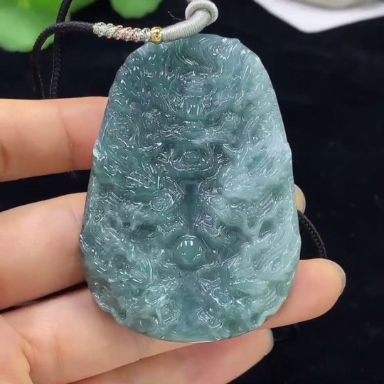 F31652237 JadeiteDragon Pendant