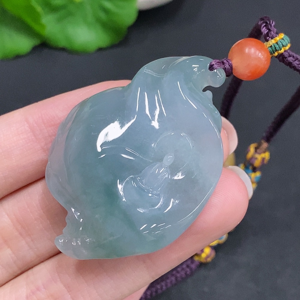 F34003259 Jadeite Enlightenment Pendant