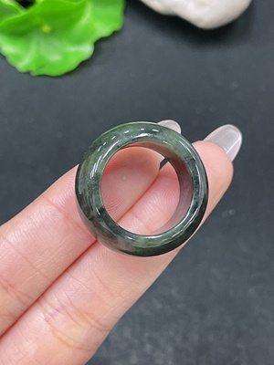 F35138412 Jadeite Ring Total Weight Approx.8.74g Size 14