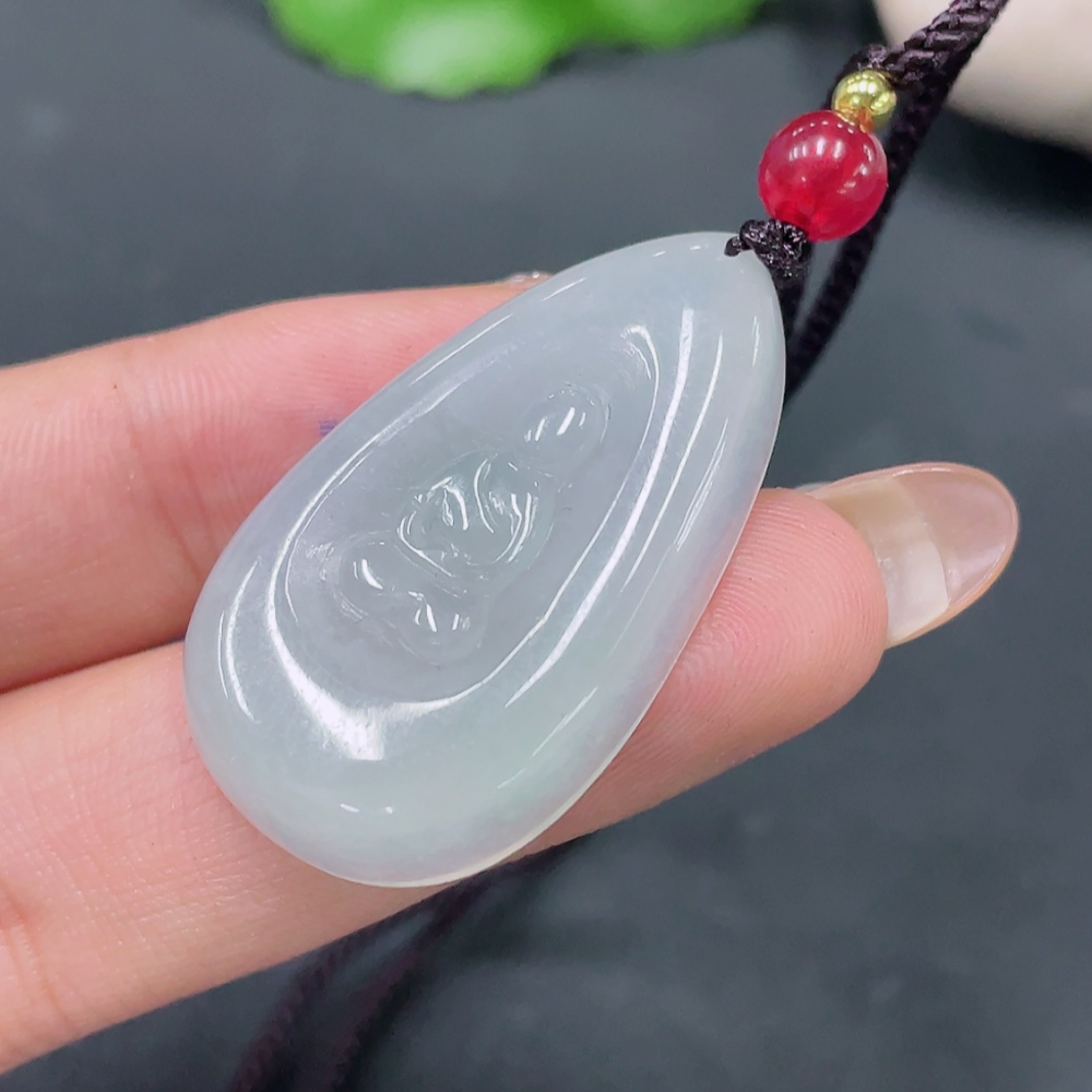 F18058251 Jadeite Enlightenment Pendant Total Weight 9.815g