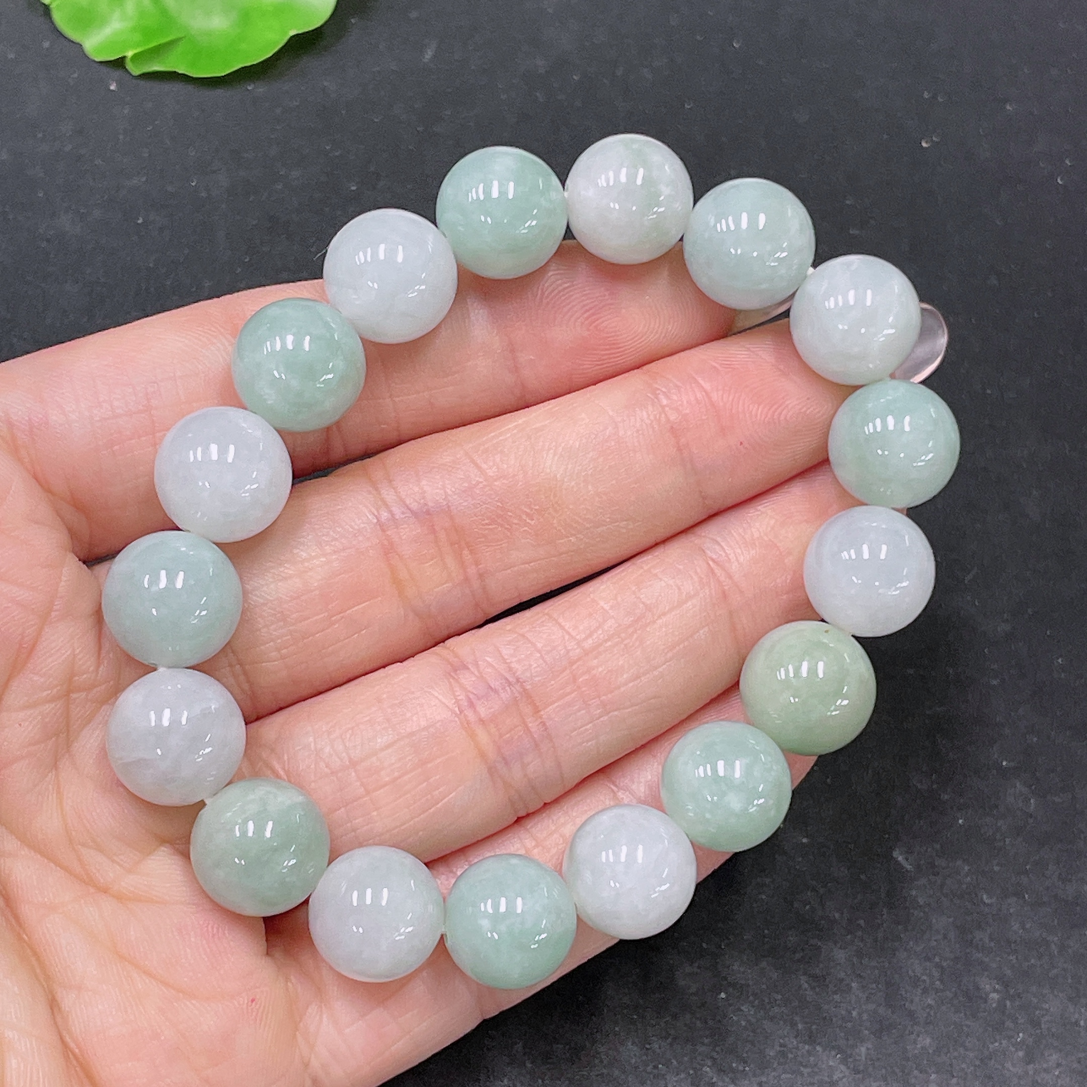 F34047508 Jadeite Bracelet Total Weight Approx. 45.41g Size Approx. 11.7mm