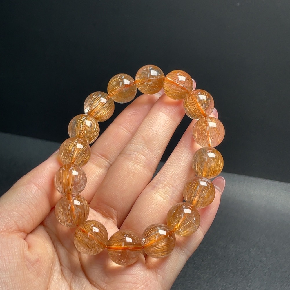 C28302664 Crystal Bracelet  Approx. 13.5mm  Total Weight Approx. 56.77g